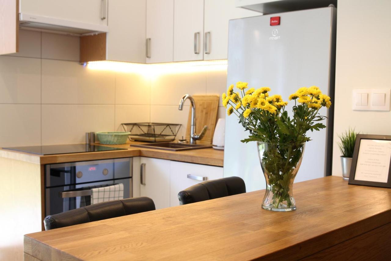 Lawendowy Zakatek - Klimatyzacja - Ogrodek - Prywatny Parking Apartment เชชูฟ ภายนอก รูปภาพ